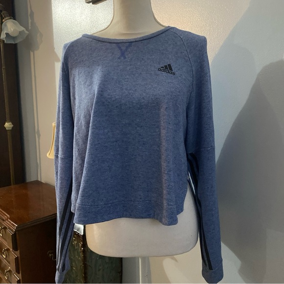 adidas Tops - Adidas Cropped Sweatshirt